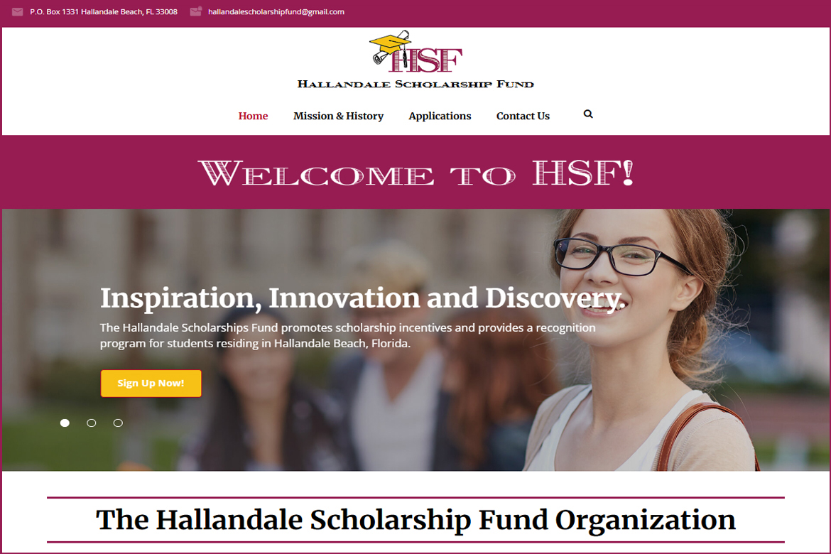 Hallandale Scholarship Fund Organization