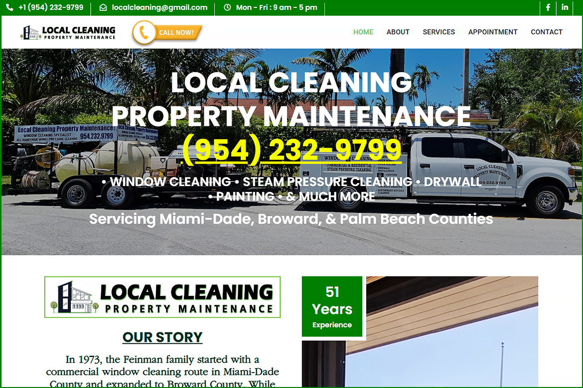 Local Cleaning Property Management